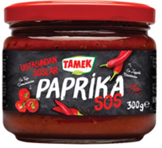TAMEK Hot Paprika Sauce 300g Glass