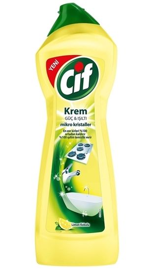 Cif Cream Lemon 750mL Surface Cleaner For All Purpose