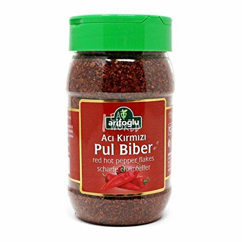 ARIFOGLU Hot Peppers Flakes (Aci Pul Biber) 175g Pet Jar