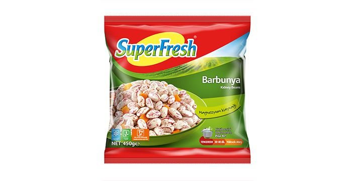 SUPERFRESH Kidney Beans 450g Barbunya (Frozen)