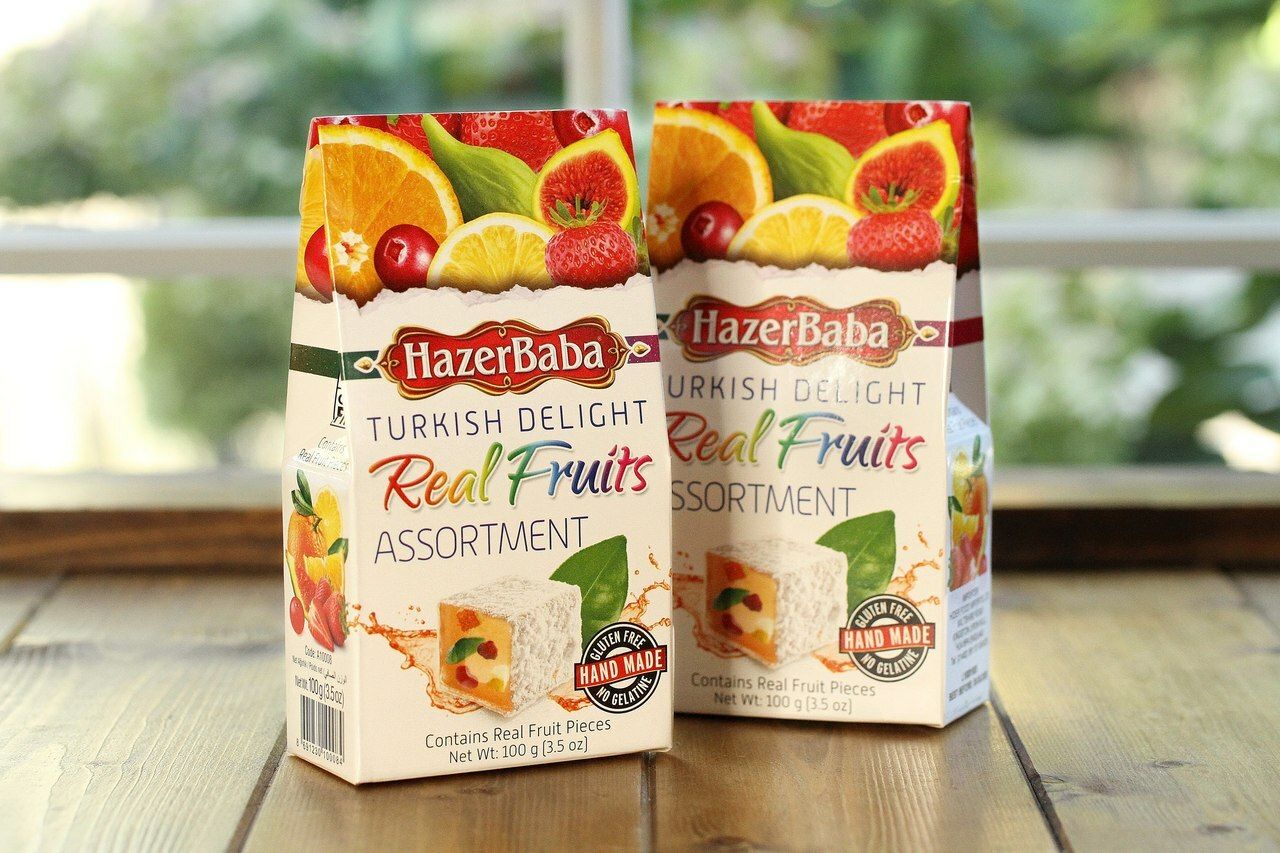 Hazerbaba Assortment Turkish Delight 100g Lokum