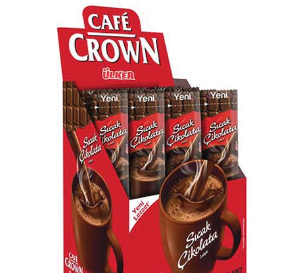 ULKER Cafe Crown Hot Chocolate 23g X 4pcs