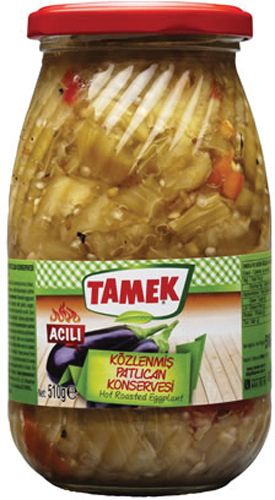 TAMEK Roasted Eggplant Hot 510g Glass