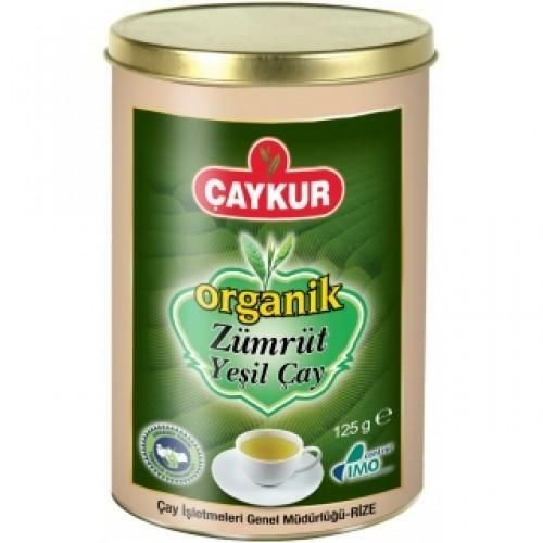 CAYKUR Organic Zumrut Green Tea 12 Can
