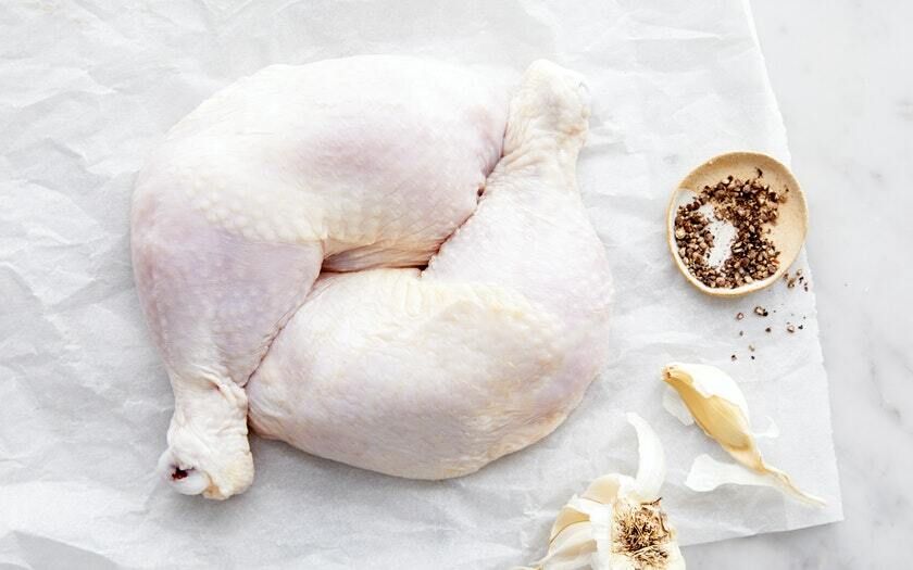Organic Chicken Leg Plain ~2lb - Zabiha Halal -Hand Slaughtered