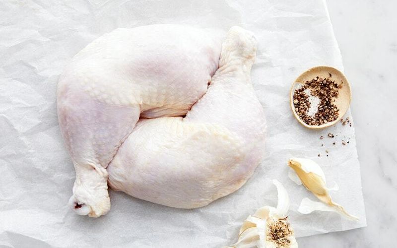 Organic Chicken Leg Plain ~2lb - Zabiha Halal -Hand Slaughtered