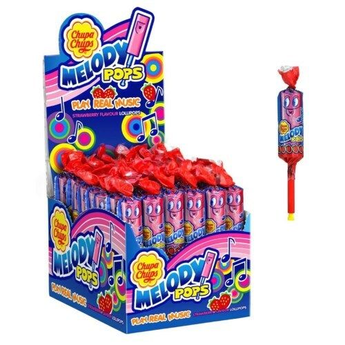 Chupa Chups Melody Strawberry 15g