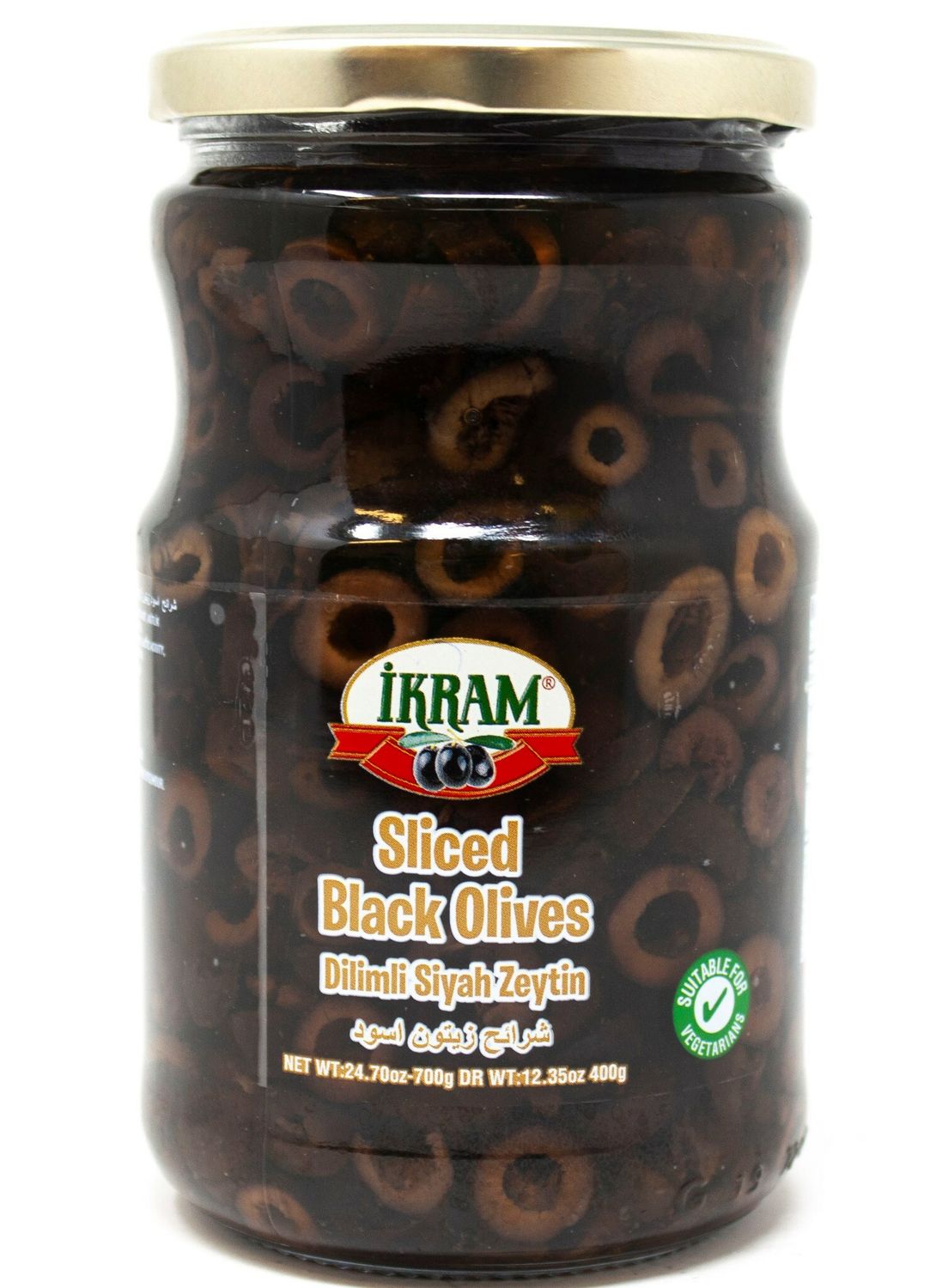 IKRAM Sliced Black Olives 350g