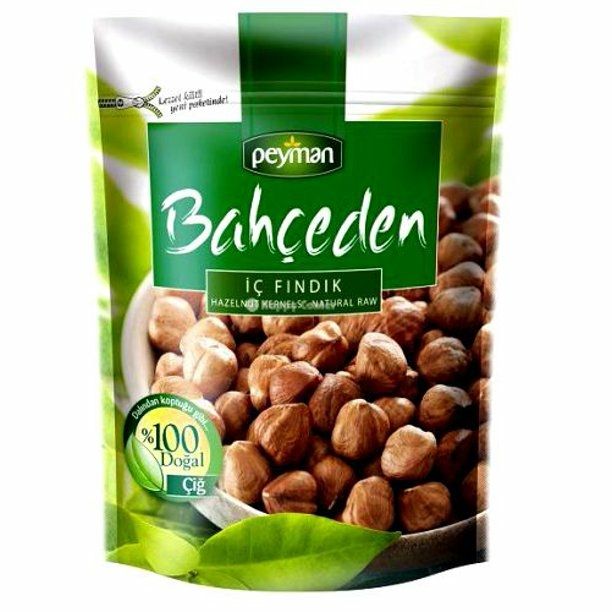PEYMAN Turkish Raw Hazelnut Ic Findik Cig No Shell 140g