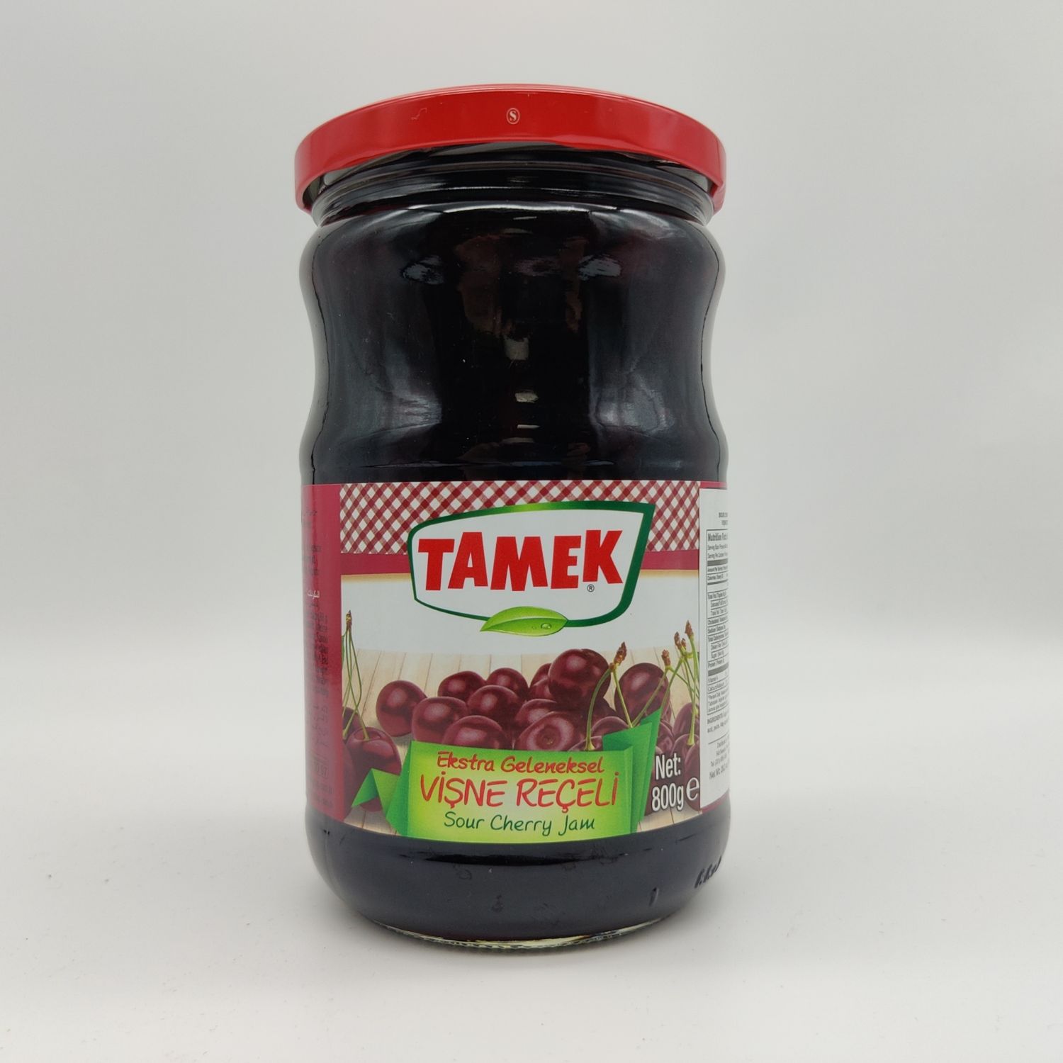 TAMEK Sour Cherry Jam Preserve Visne Receli 800g
