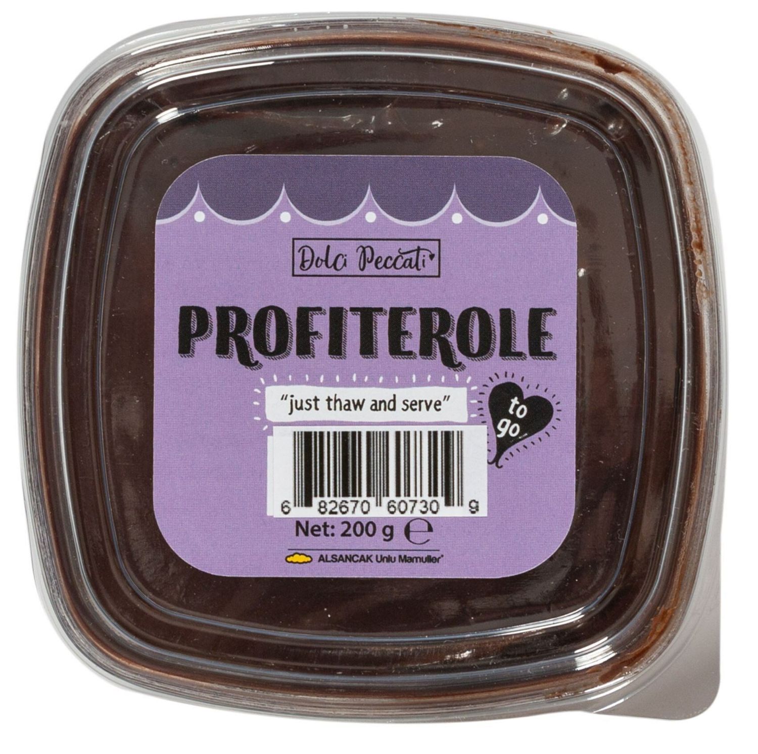 Dolci Peccati Profiterole - Profiterol 200g - Halal
