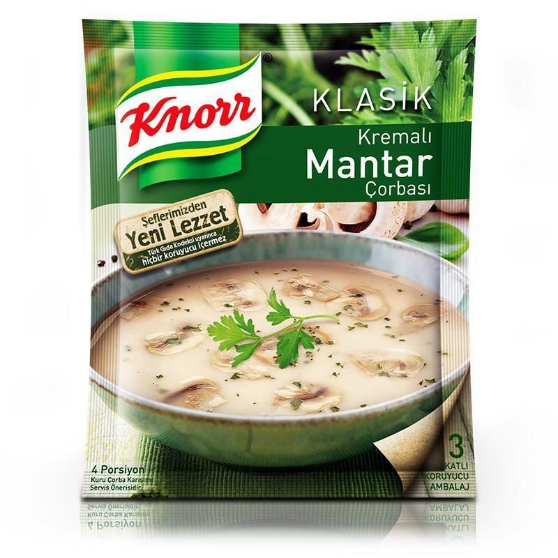 KNORR Creamy Mushroom Soup Ready To Cook 63g