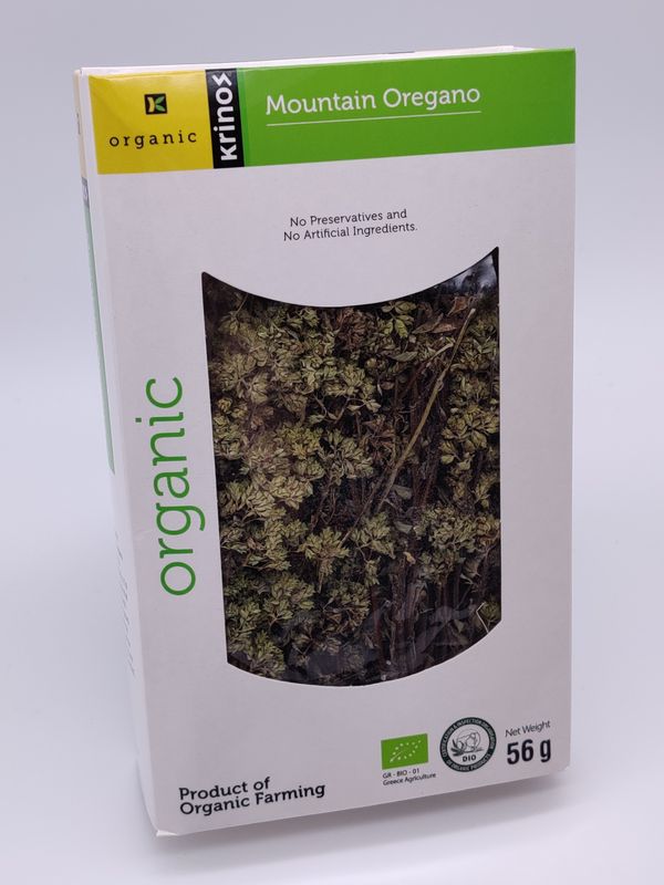 KRINOS Organic Greek Oregano Tea 56g