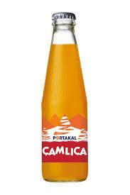 Camlica Turkish Soft Drink Orange Soda 259mL 1 Piece Orange Gazoz