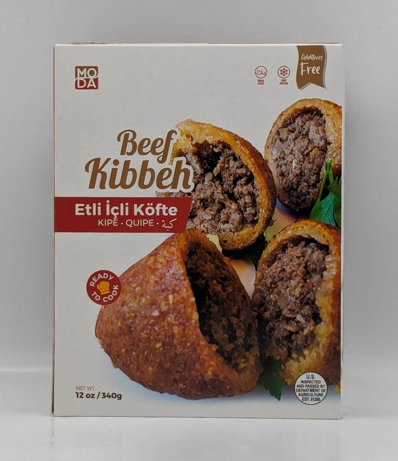 Moda Beef Kibbeh, Angle 1