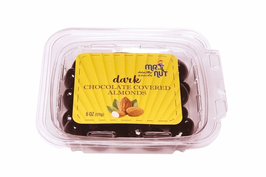 Mr. Nut Dark Choc. Almond Dragee 6oz (170g)