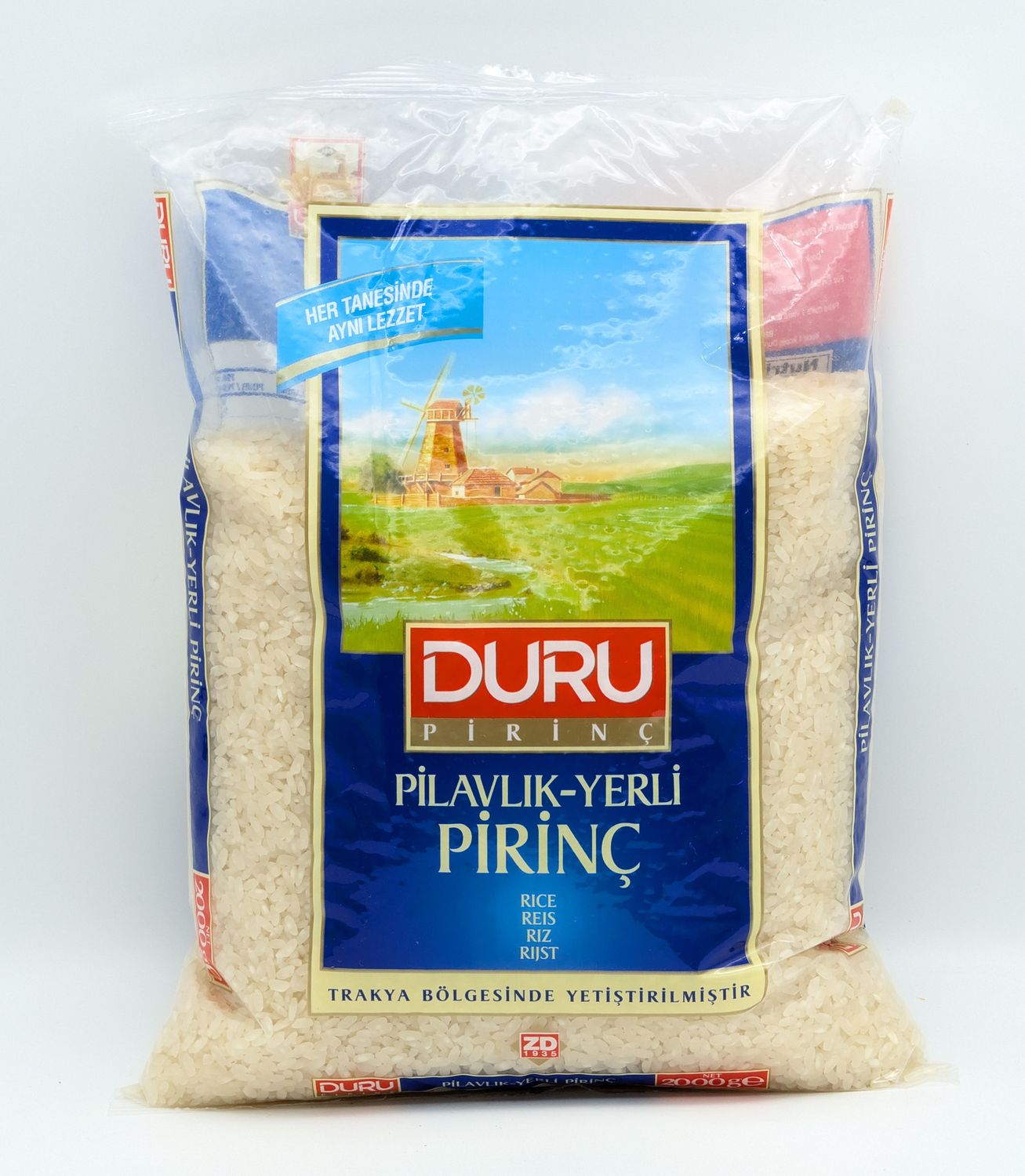 DURU Pilavlik Trakya Pirinc (Rice) 2kg