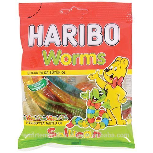 HARIBO Halal Worms 80g x 24pcs