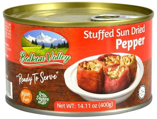 BALKAN VALLEY Stuffed Sun-dried Pepper 400g