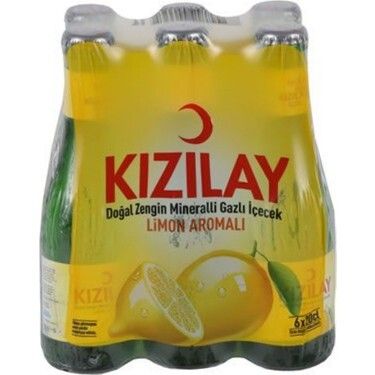 Kizilay Mineral Water With Lemon 6X250mL (Afyon)