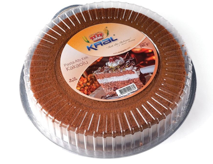 KRAL Pasta Alti Kek Kakaolu - Cake Sub-cake With Cocoa 280g