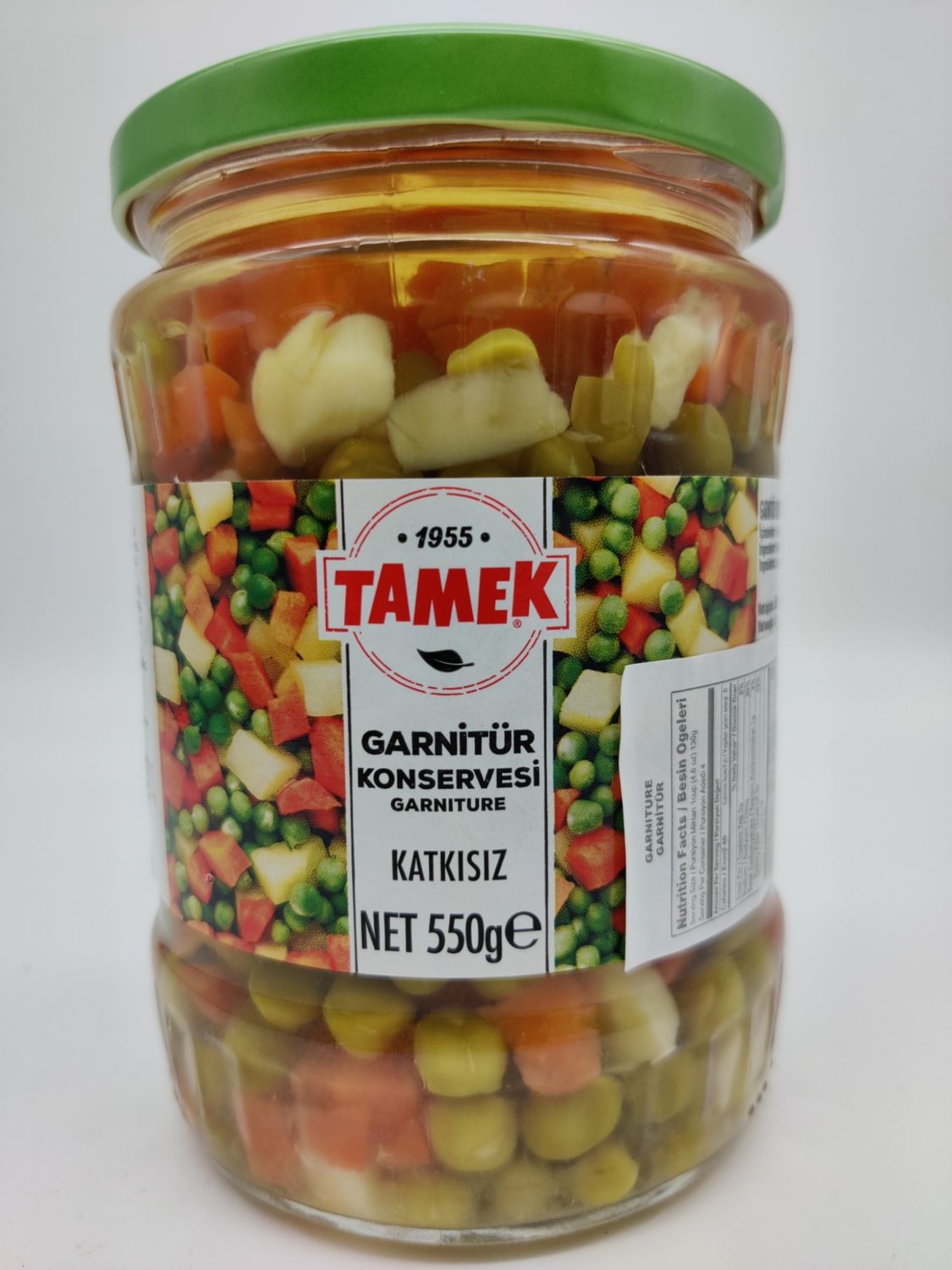 TAMEK Garnitur Garniture Jar 550g Garnutur