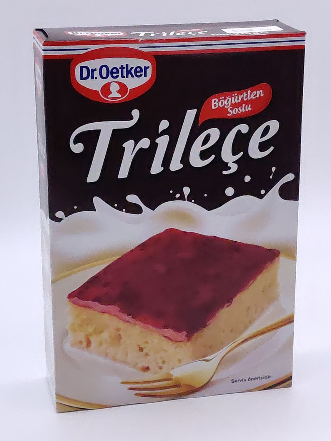 Dr. Oetker Trilece With Blackberry Sauce