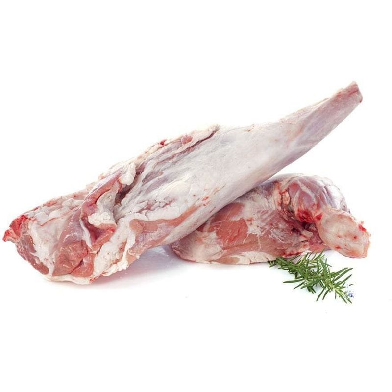 100% Real Organic Baby Goat Back Leg ~2lb- Zabiha Halal -Hand Slaughtered