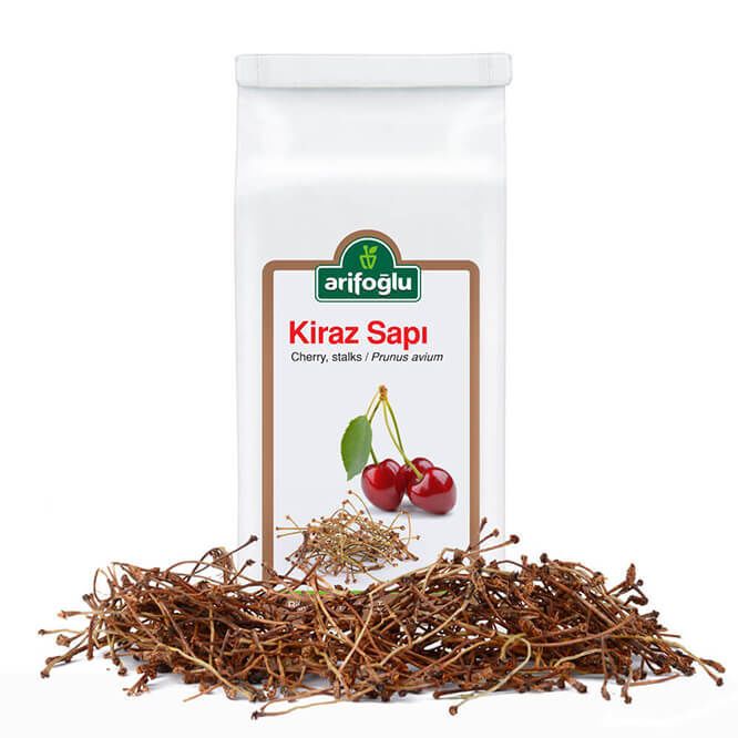 ARIFOGLU Cherry Stalk Prunus Avium 50g Kuru Kiraz Sapi
