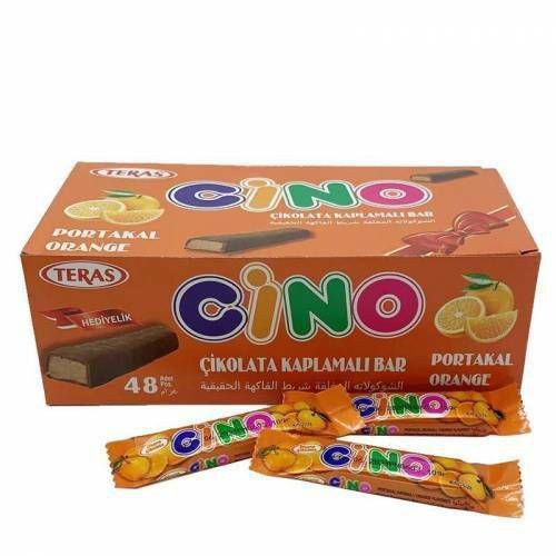 Teras Cino Kayisili Ve Portakalli Cikolata 11g X 4 Paket