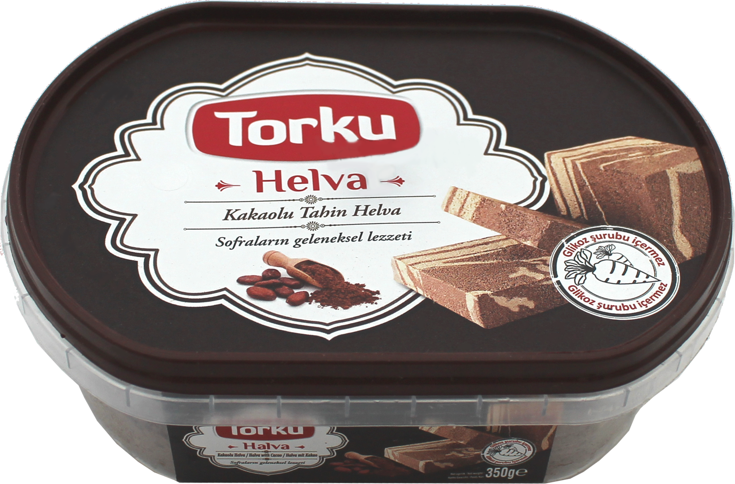 TORKU Cocoa Tahini Halva - Kakaolu Helva 350g
