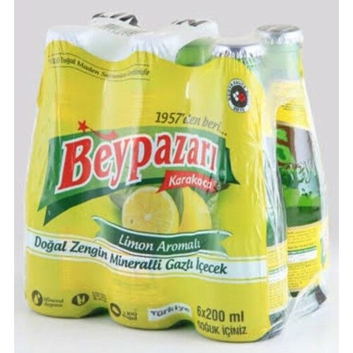 BEYPAZARI Mineral Water With Lemon 250mL X 6