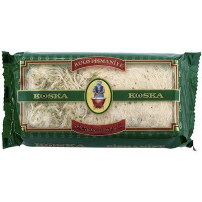 Koska Fistikli Tel Pismaniye Turkish Traditional Floss Halva - Pismaniye (Pistachios)
