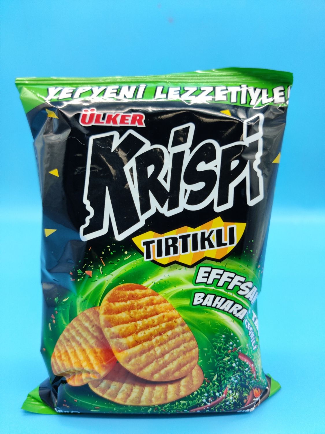 ULKER Krispi Round Cracker W Spice 48g (Halal)