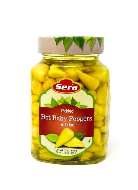 SERA Biberiye Tursusu Peppers Pickles Isot 680mL