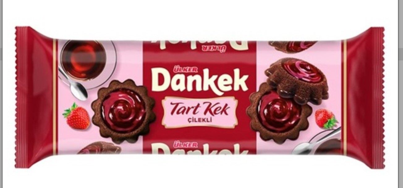 ULKER Dankek Tart Cake Cilekli 180g