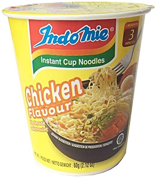 INDO MIE Indomie Chicken Flavored Cup Noodles 60g Halal