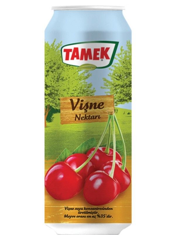 TAMEK Sour Cherry Juice Can 330mL