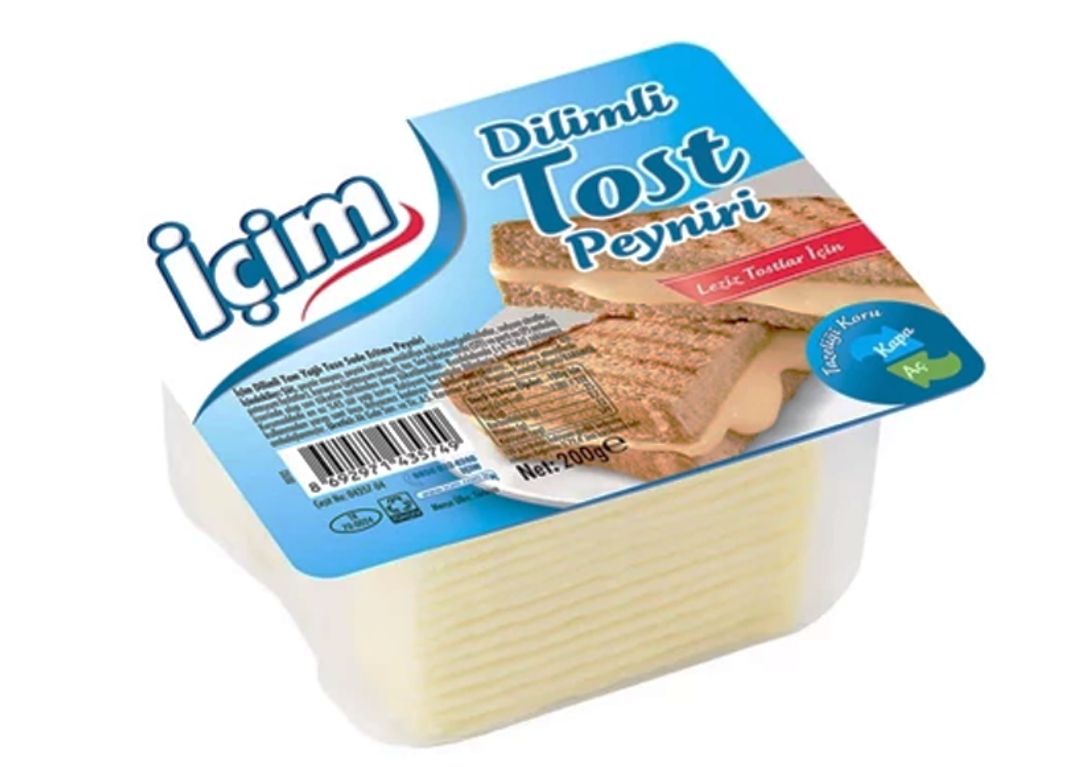 ULKER Icim Slice Kashkaval Cheese 200g