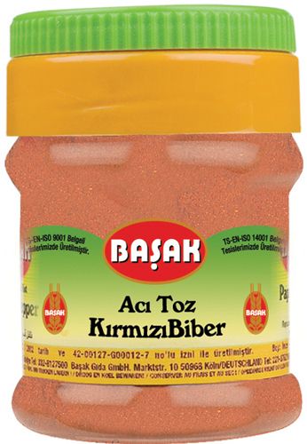 BASAK Red Pepper Hot 70g - Grounded - Aci Toz Biber