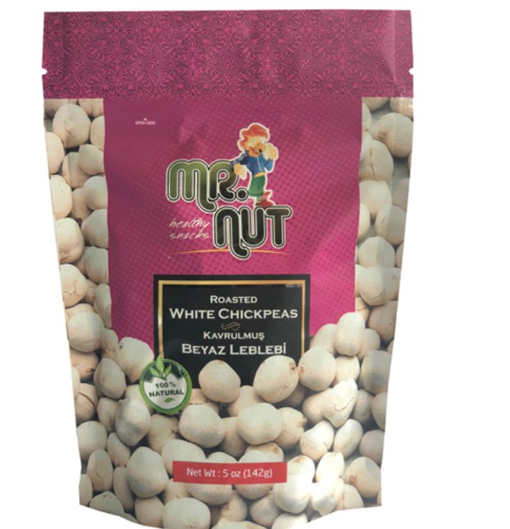 MR. NUT Roasted White Chickpeas Beyaz Leblebi 5oz (141g)
