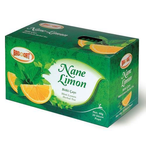 Bagdat Mint-lemon Tea/nane-limon Poset Cay 40g