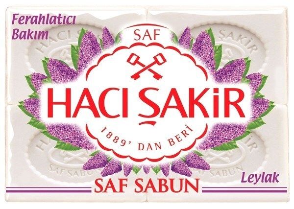 HACI SAKIR Lilac Soap 150g x4pcs