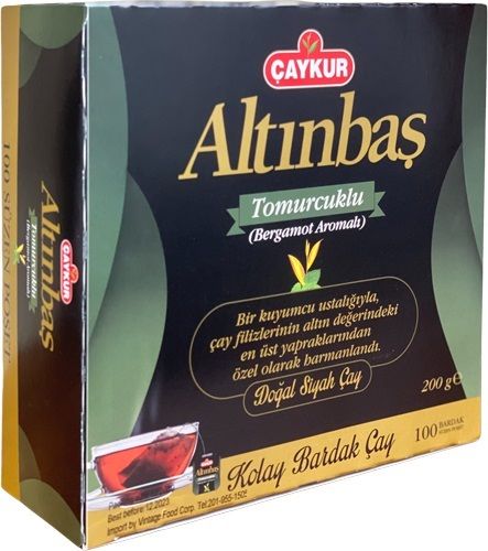 CAYKUR Altinbas Earlgrey (Bergamot) Suzen Poset Cay 200g