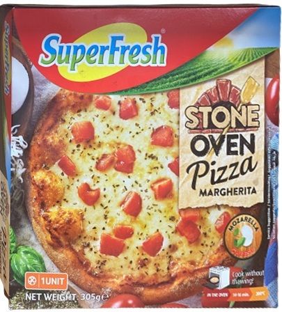 SUPERFRESH Stone Oven Pizza Margherita 305g (Frozen)
