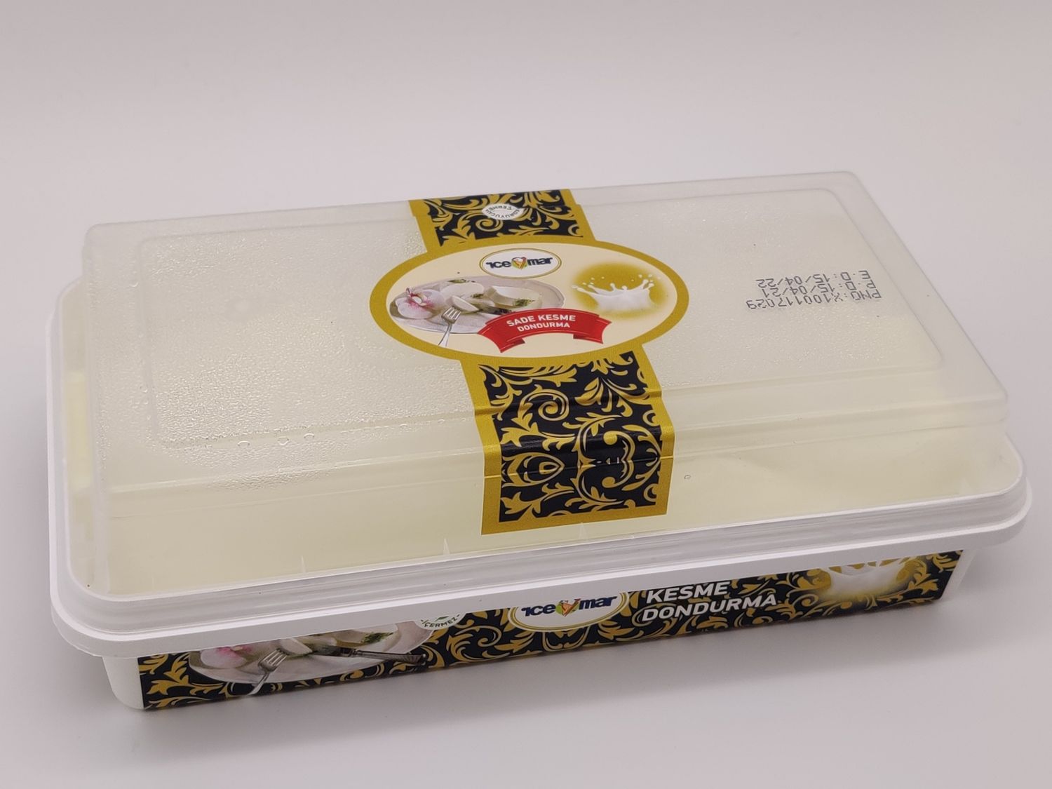 Mado ICE-MAR Maras Ice Cream Plain 450g - Hakiki Kesme Mado Dondurma