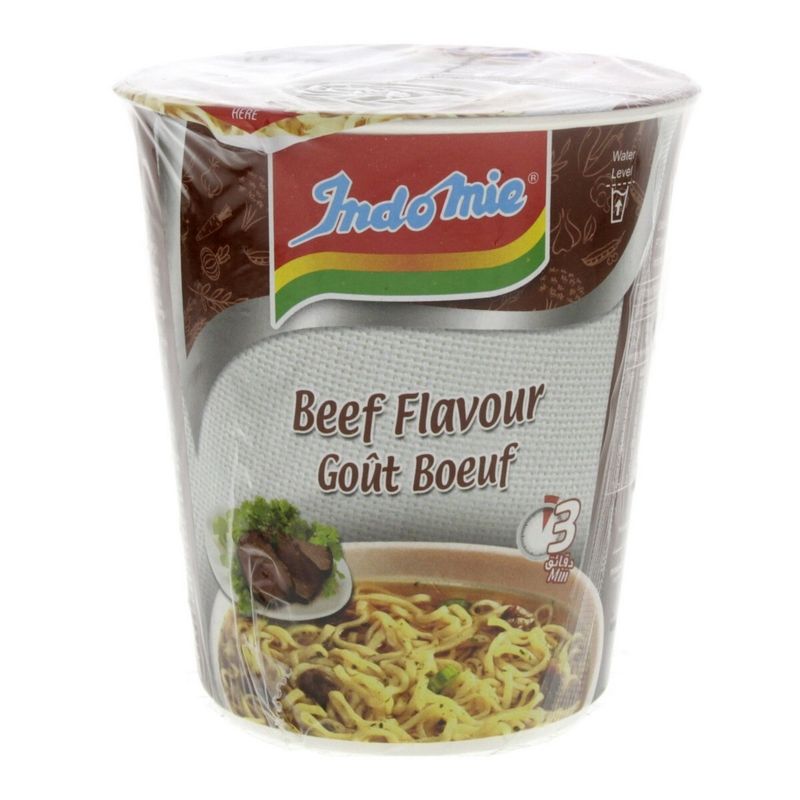INDO MIE Indomie Beef Flavored Cup Noodles 60g Halal