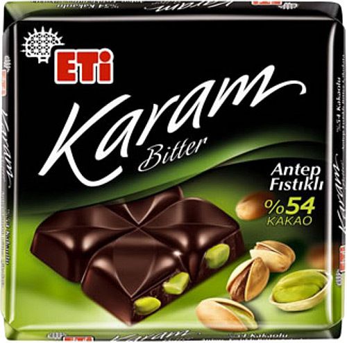 ETI Karam Adicto Dark Chocolate with Pistachio 60g