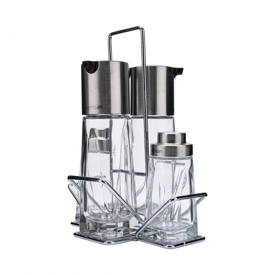 EMSAN Pyramid Salad Set - Salata Seti