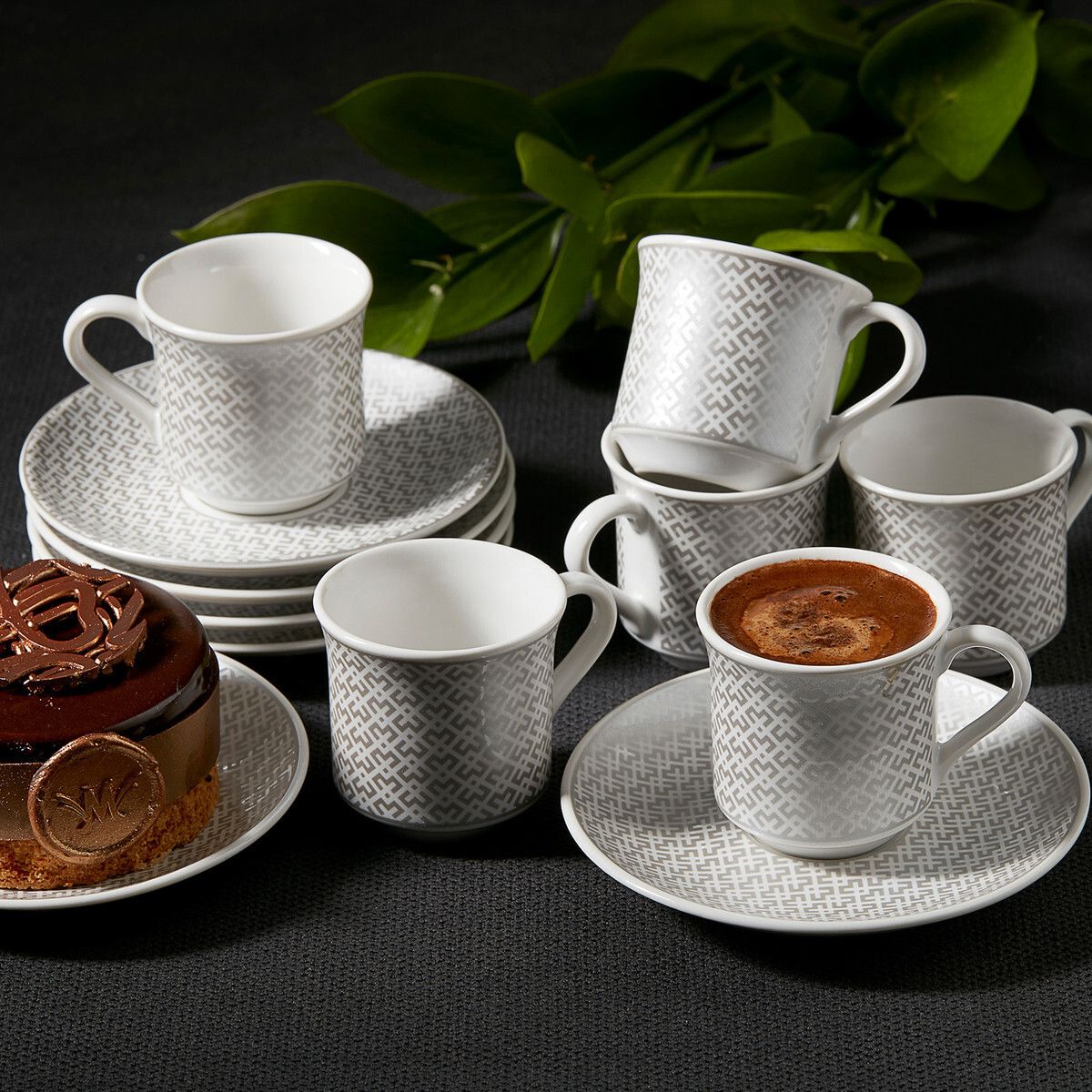 Apricot Vivi Platin 6 Person Cup